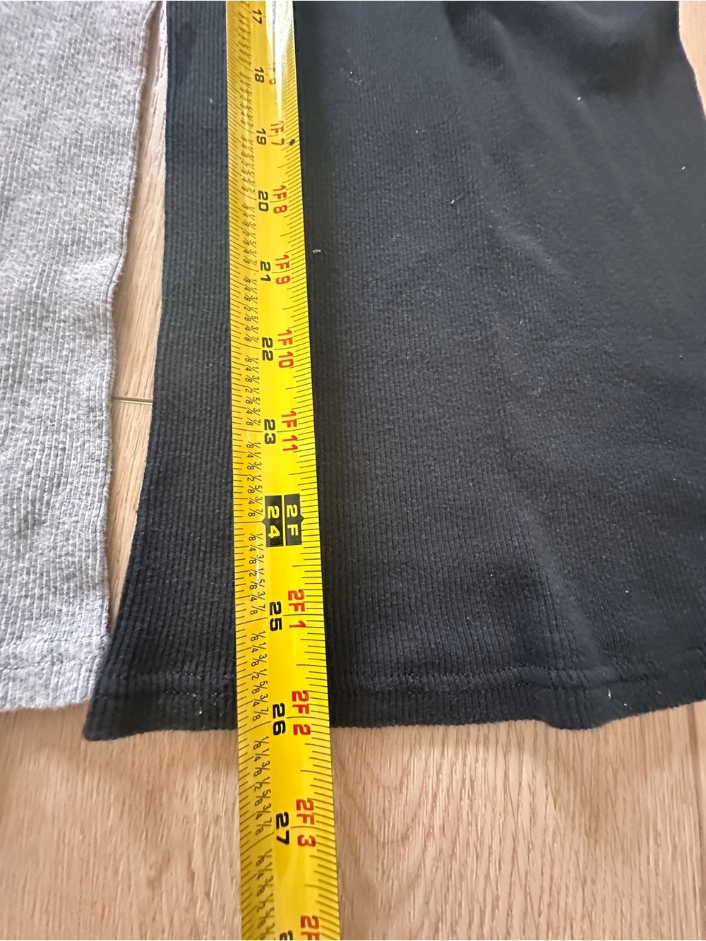 Set of 3 Cotton Ribbed Tank Top - Black, Navy, Gray Small & Stretchy - Picture 5 of 8